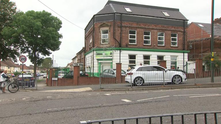 The Masjid Qamarul Islam mosque was attacked at about 11pm on Wednesday
