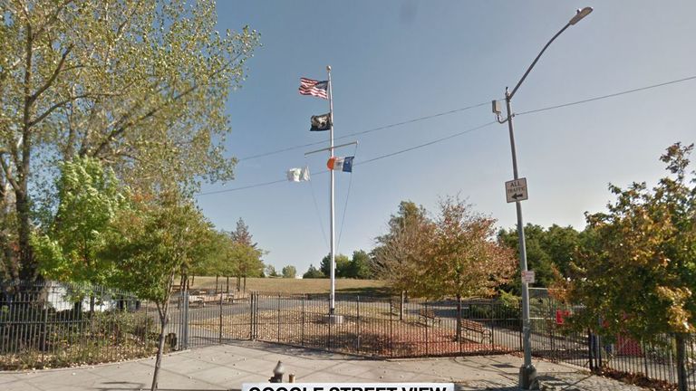 Some of Ms Velasquez's dismembered body parts were found in Barretto Point Park 