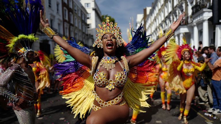 More than a million people go to the carnival every year