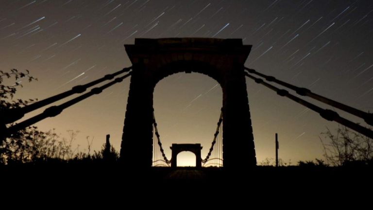 The Perseid meteor show occurs every August in the UK. 