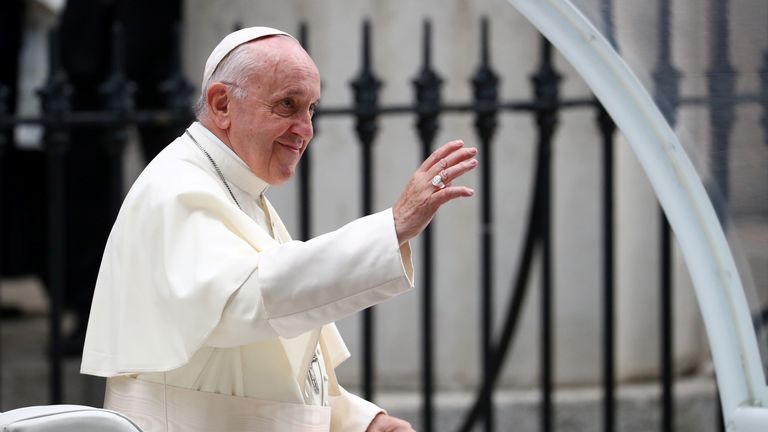 Watch Pope Francis sign a Mayo jersey as fans can hope blessing will end  'the curse' - Irish Mirror Online