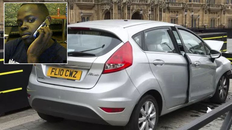 Salih Khater, 30, allegedly steered his car at members of the public
