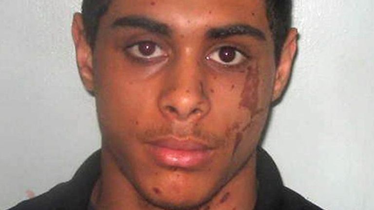 Undated Metropolitan Police handout picture of Stefan Sylvestre, who was jailed for life after throwing acid in the face of aspiring model and TV presenter Katie Piper