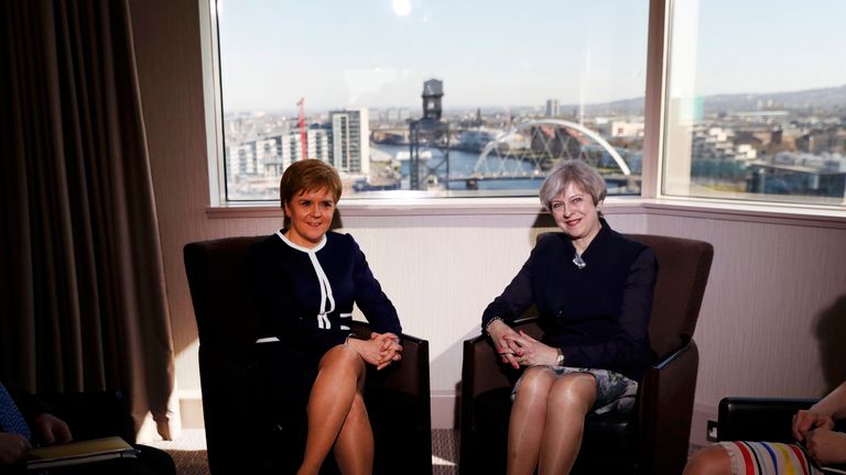 Nicola Sturgeon has criticised Theresa May for not having a Brexit plan