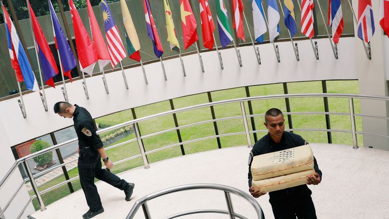 Authorities seized around 14 million pills