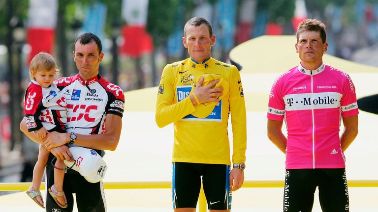 Ullrich was one of Lance Armstrong&#39;s main rivals