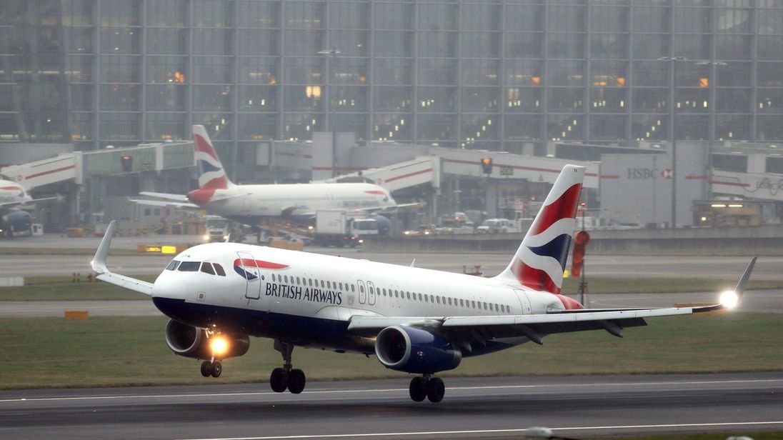  British Airways plane