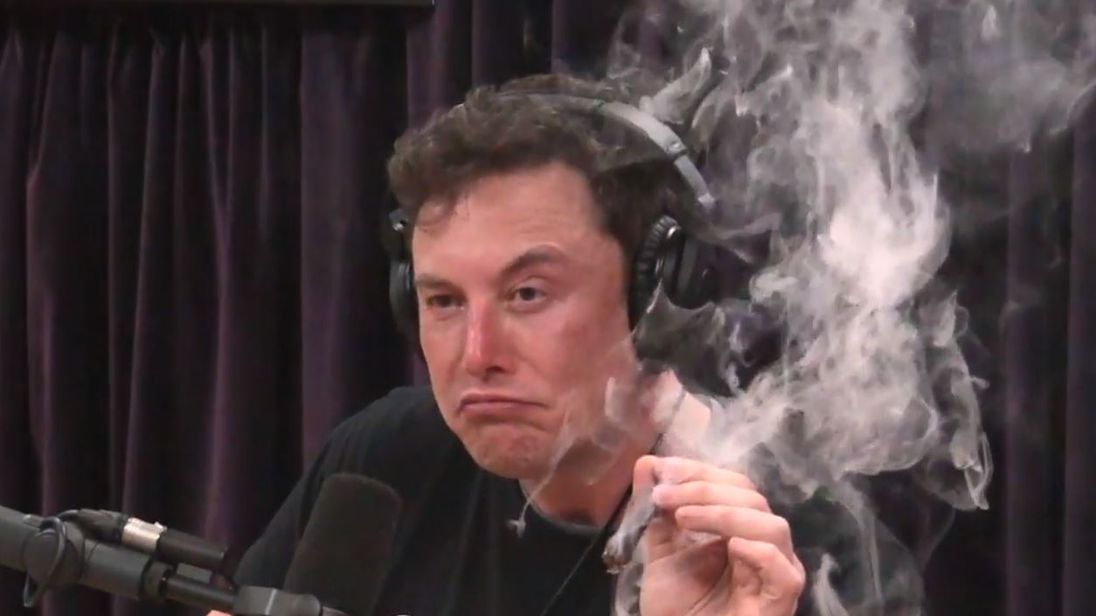 Image result for elon musk smoking weed