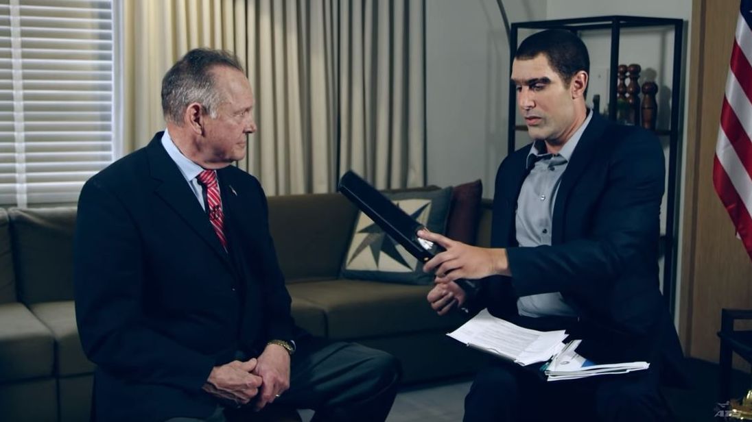 Roy Moore Suing Sacha Baron Cohen for Defamation