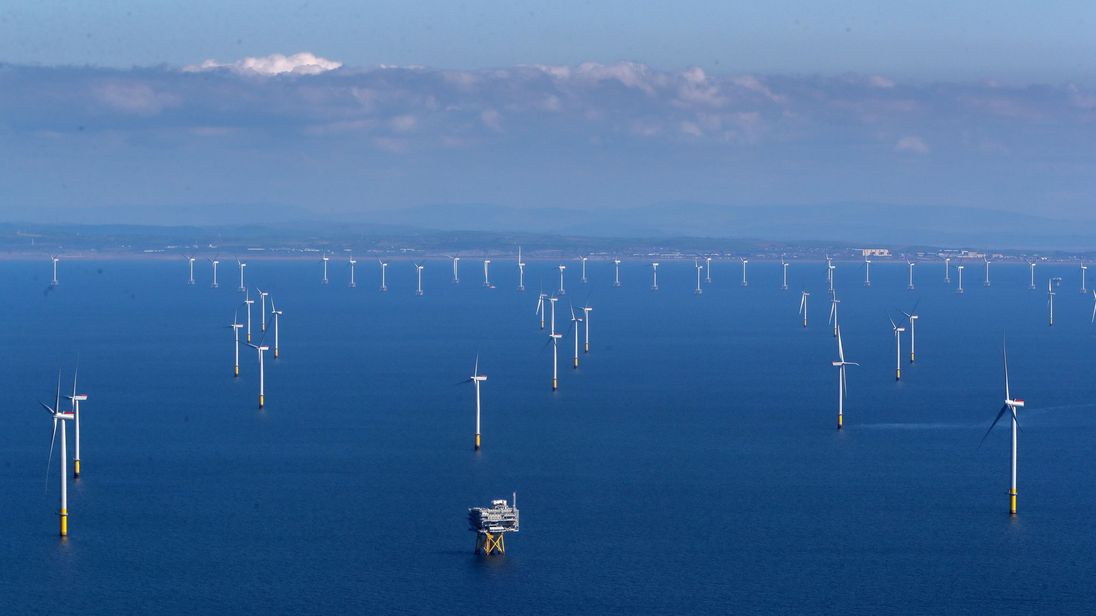 World's Largest Offshore Wind Farm Opens Off Cumbria Coast