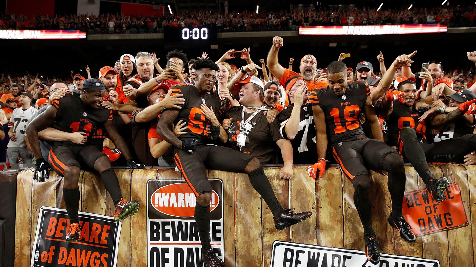 NFL's Cleveland Browns Finally Get Victory To End Two-year Winless ...