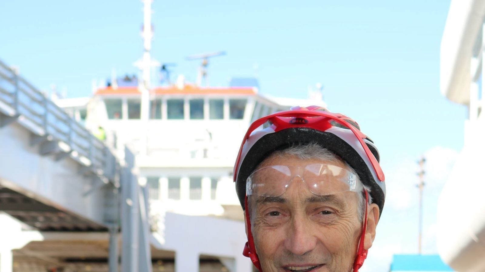 Two ferries and three bike rides quicker than taking the train