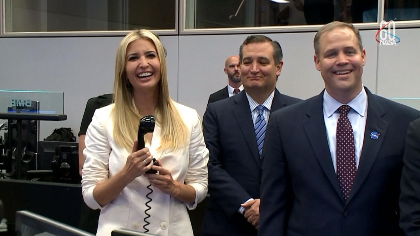 Russian cosmonaut: 'Ivanka, you raise my mood'