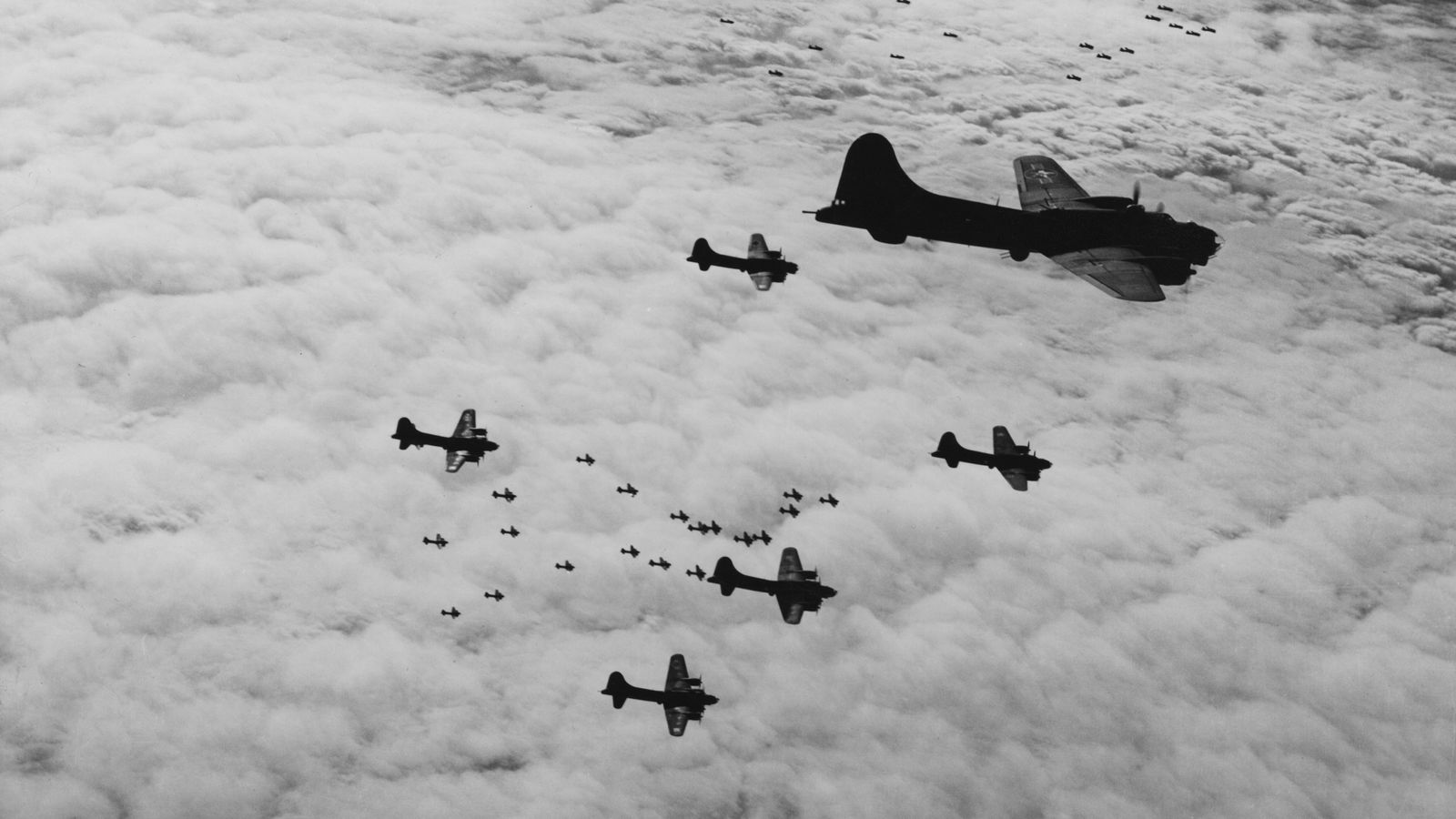 Second World War Allied bombing raids 'shook the edge of space ...