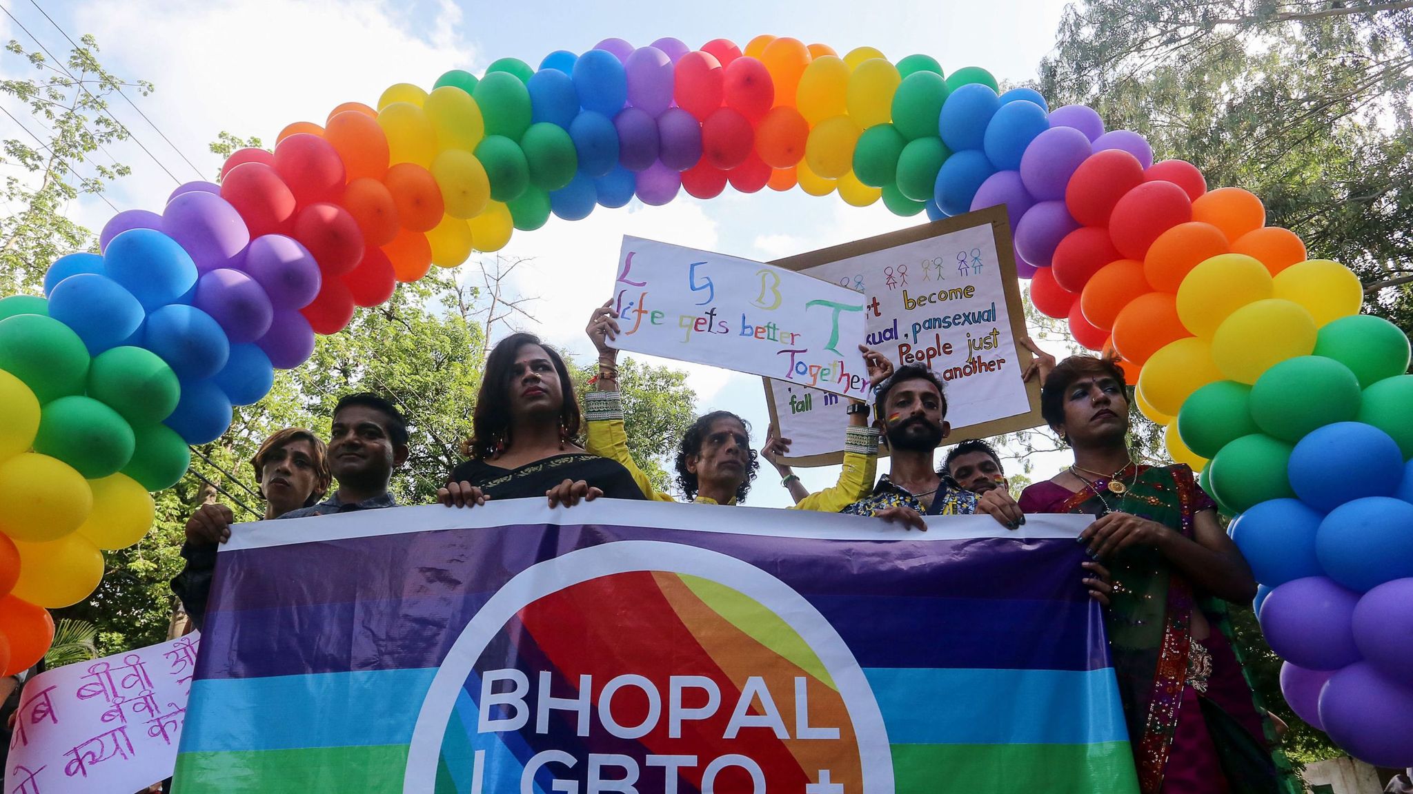 Indias Supreme Court Set To Rule On Decriminalising Homosexuality World News Sky News 2506