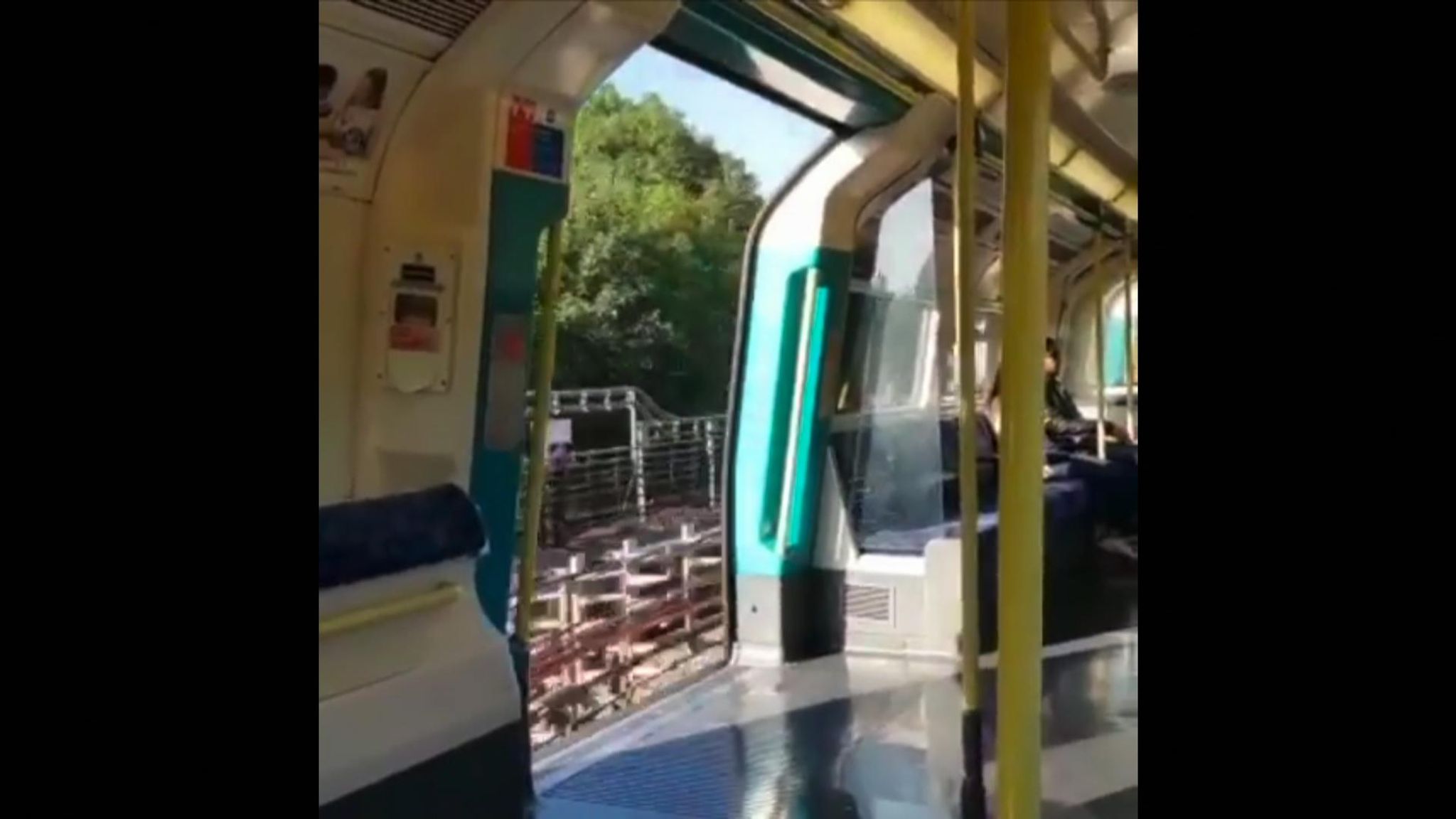 Mind The Doors Safety Scare On Tube News Uk Video News Sky News