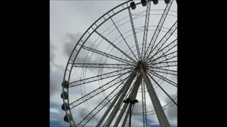 Gondolas removed from ferris wheel in South Carolina.