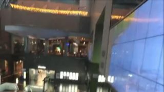 In Kyoto, debris from the typhoon hit the glass ceiling of the central train station, causing glass to fall into the atrium below, narrowly missing several people.