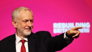Corbyn spoke as if an election is months away Corbyn spoke as if an election is months away