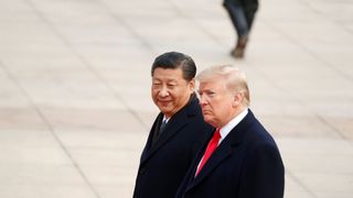 Xi Jinping and Donald Trump