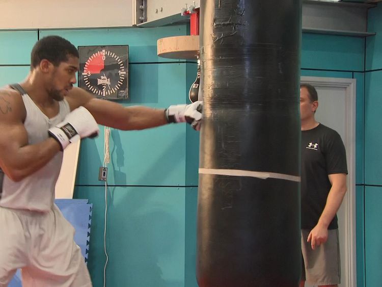 Anthony Joshua interviewed by Jacquie Beltrao