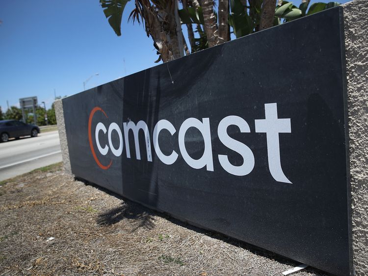 Comcast had the higher bid ahead of the auction