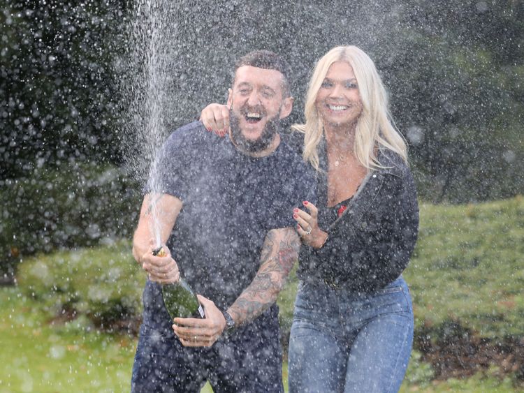 Darren and Kate say the win will transform their lives