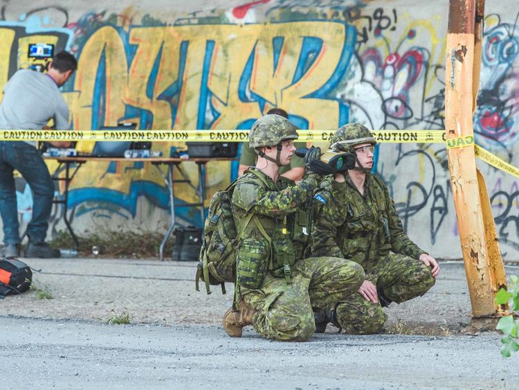 Soldiers trial UK-created artificial intelligence technology that scans battlefields to detect hidden attackers