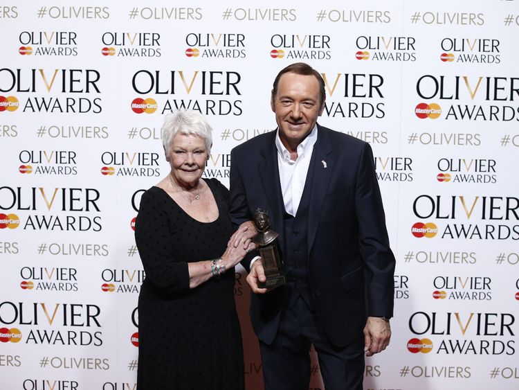 Judi Dench criticises Spacey's removal from film Judi Dench criticises Spacey's removal from film