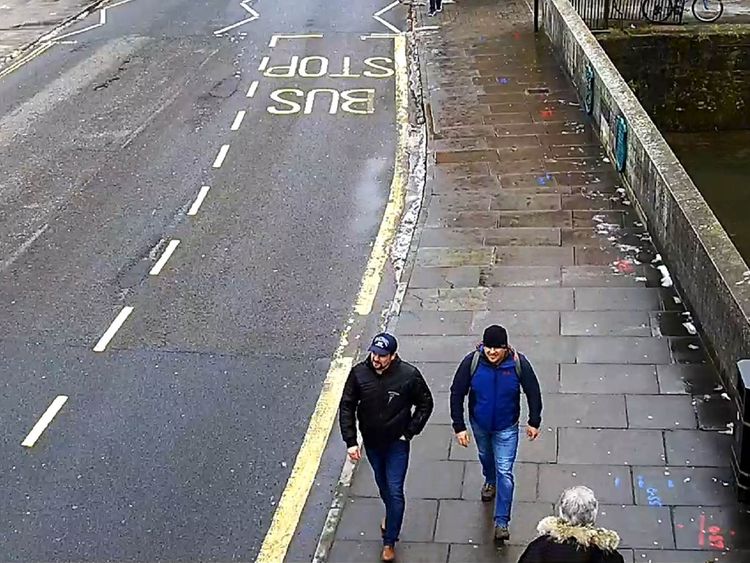 CCTV6 = image of both suspects on Fisherton Road, Salisbury at 13:05hrs on 04 March 2018