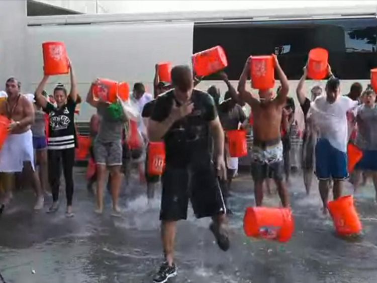The Ice Bucket challenge raised millions of dollars for ALS in 30 days