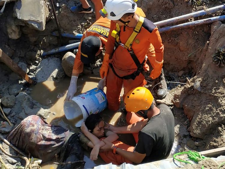 Fears thousands may have died in Indonesia earthquake and tsunami