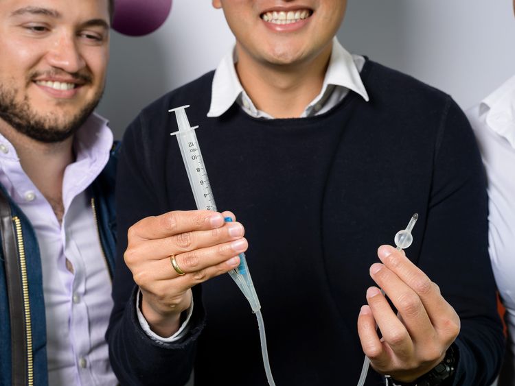 Urologic's NuCatheter device won second place in the prize