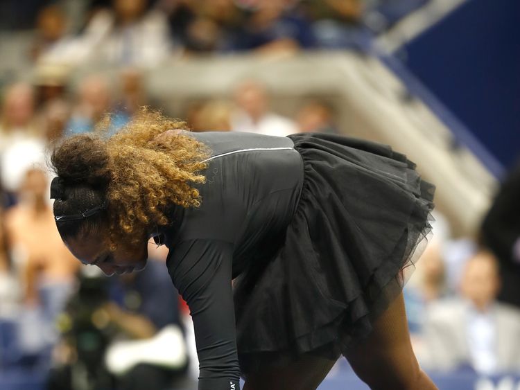 on Day Thirteen of the 2018 US Open at the USTA Billie Jean King National Tennis Center on September 8, 2018 in the Flushing neighborhood of the Queens borough of New York City.