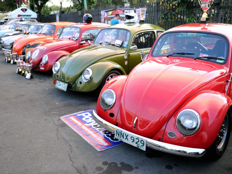 Classic Beetles have been used in racing competitions around the world