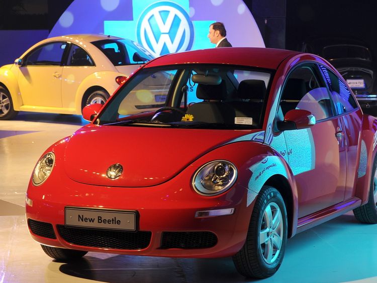 The Beetle was given a modern revamp in the 1990s 