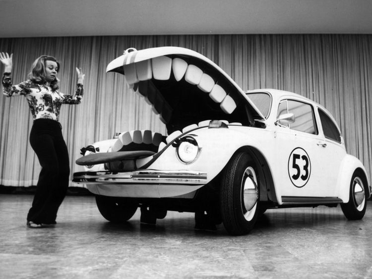 The 1968 Disney film "The Love Bug" helped boost the car&#39;s popularity 