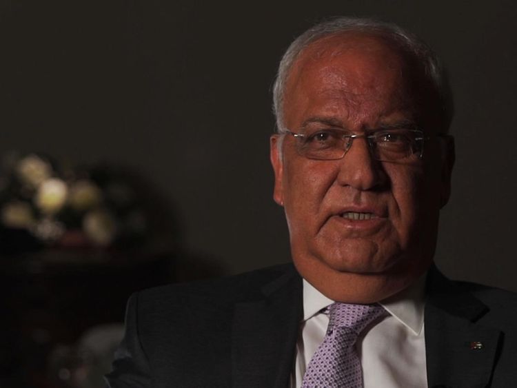 Saeb Erekat says the bulldozing is ethnic cleansing