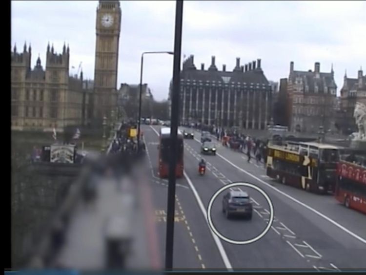 Masood did a reconnaissance trip on Westminster Bridge on 18 March 
