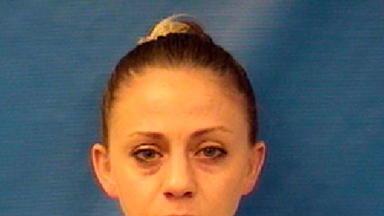 Amber Guyger. Pic: Kaufman County Sheriff&#39;s Office 