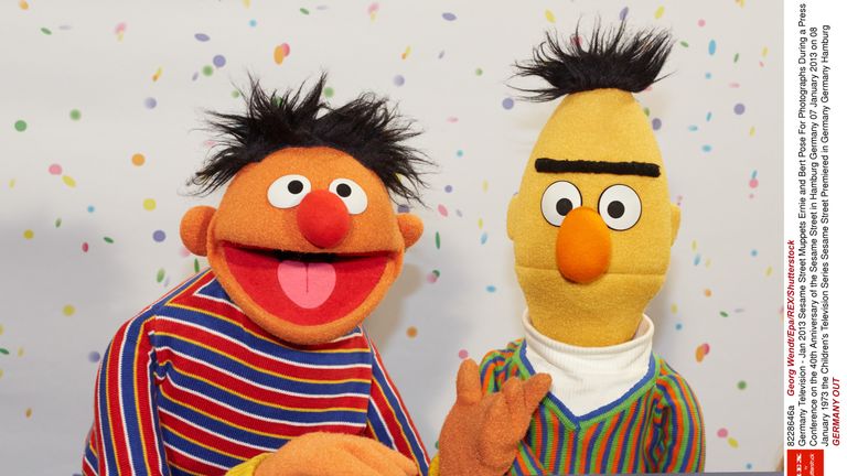 And they called it &#39;puppet love&#39;... but Bert and Ernie are just friends