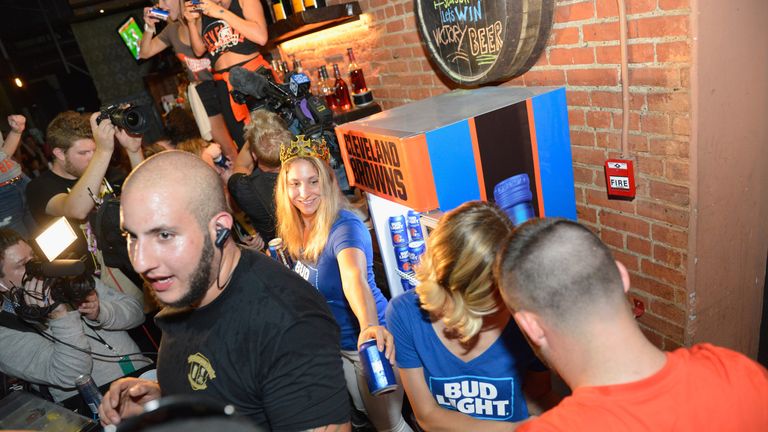 Free Beer: Browns' Win Unlocks 'Victory Fridges' Around Cleveland