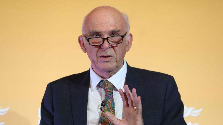 Sir Vince Cable said he did not want to serve into his 80s