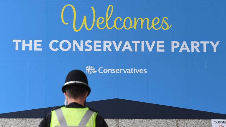 The Conservatives are holding their annual conference in Birmingham