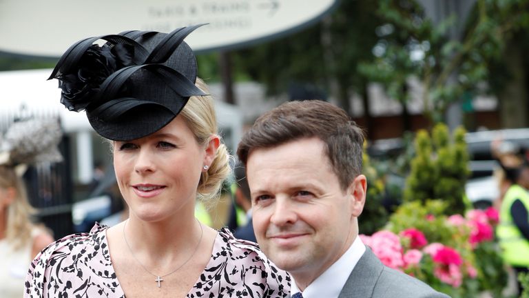 Declan Donnelly and wife Ali Astall 