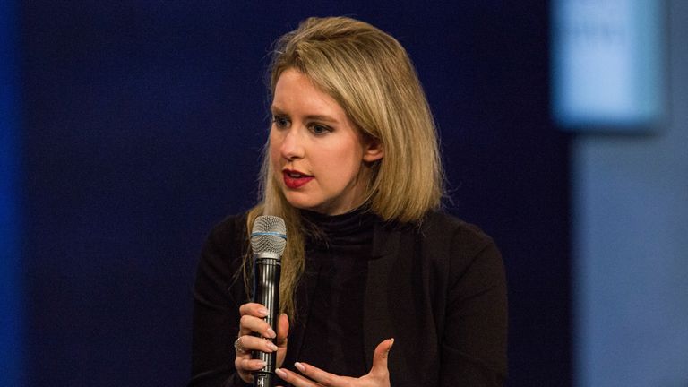 Elizabeth Holmes is the founder and chief executive of Theranos
