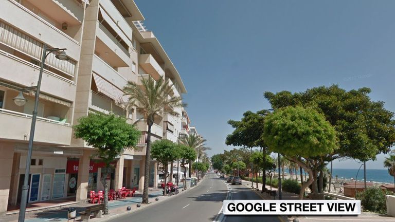 The British man was killed during a police operation in Malaga