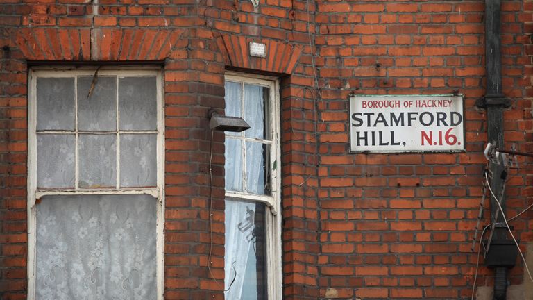 The stabbing happened in the London area of Stamford Hill