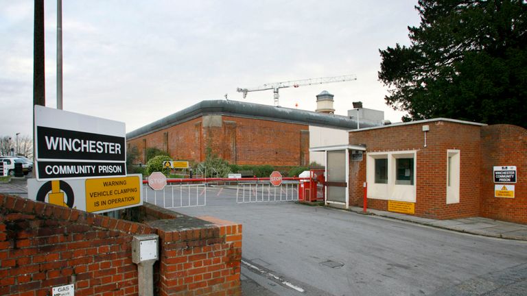 Conditions at HMP Winchester have been described as 'squalid' by a watchdog
