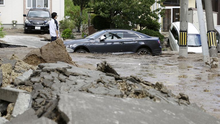 Japan earthquake hokkaido
